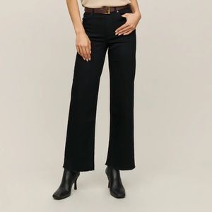 NWT Reformation Emma High Rise Wide Leg Jeans